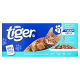 ASDA Meat, Fish & Poultry Selection in Gravy & Jelly Adult Cat Food Pouches Cat Food & Accessories ASDA   