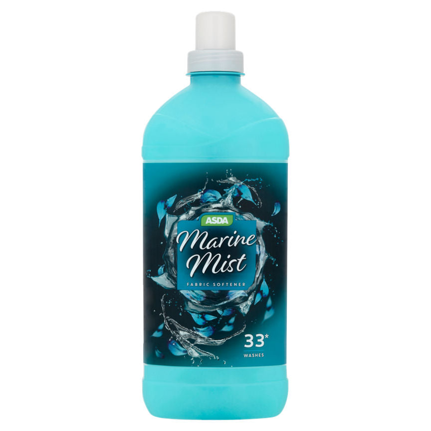 ASDA Marine Mist Fabric Softener 33 Washes