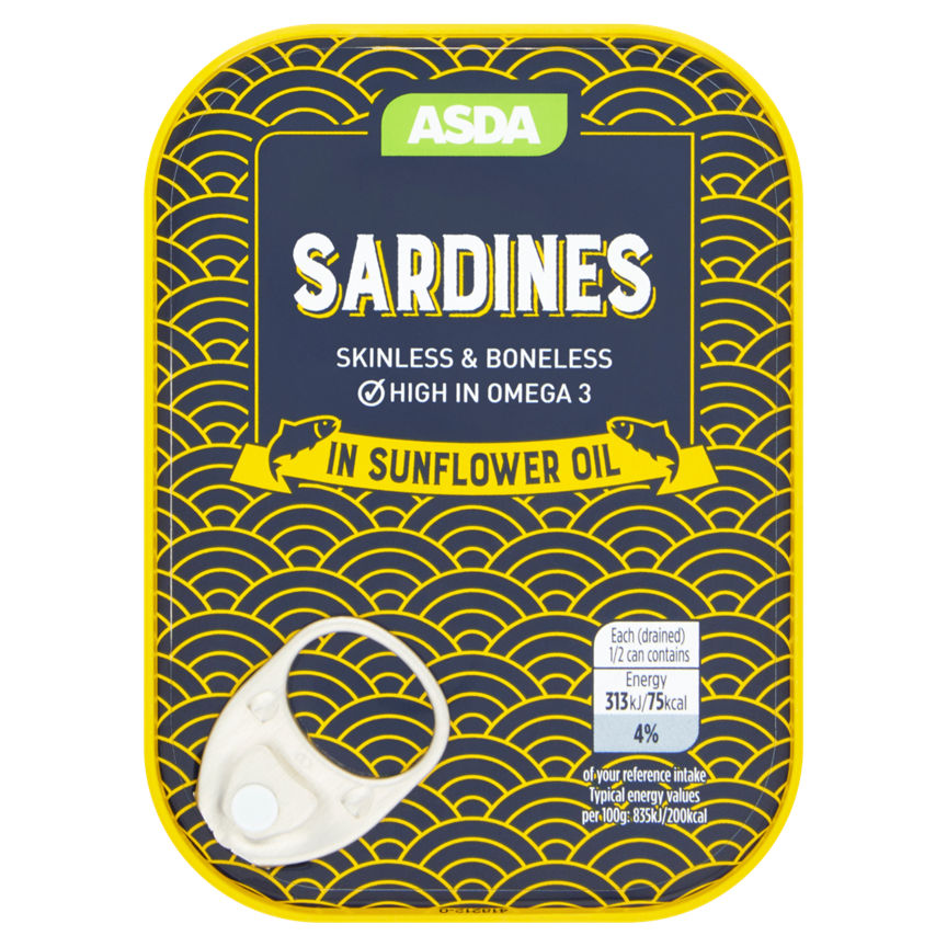 ASDA Sardines in Sunflower Oil McGrocer