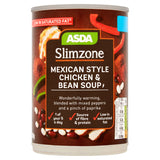 ASDA Slimzone Mexican Style Chicken & Bean Soup Canned & Packaged Food ASDA   