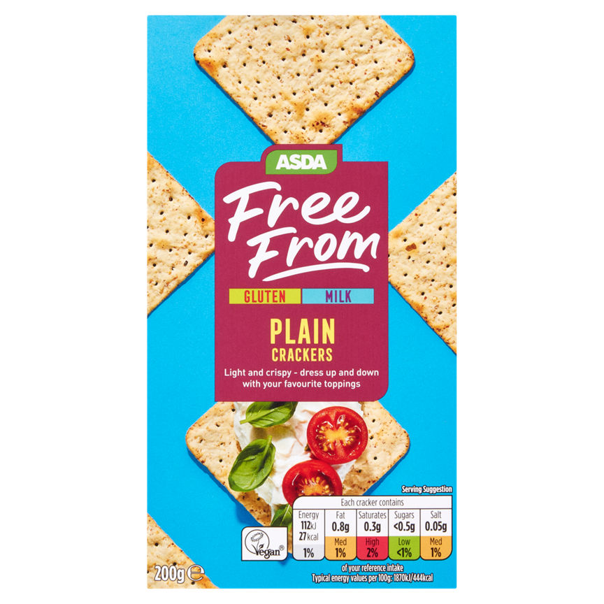 ASDA Free From Plain Crackers Free From ASDA   