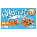 Skinny Crunch Light Salted Caramel Bars 5x Biscuits, Crackers & Bread ASDA   