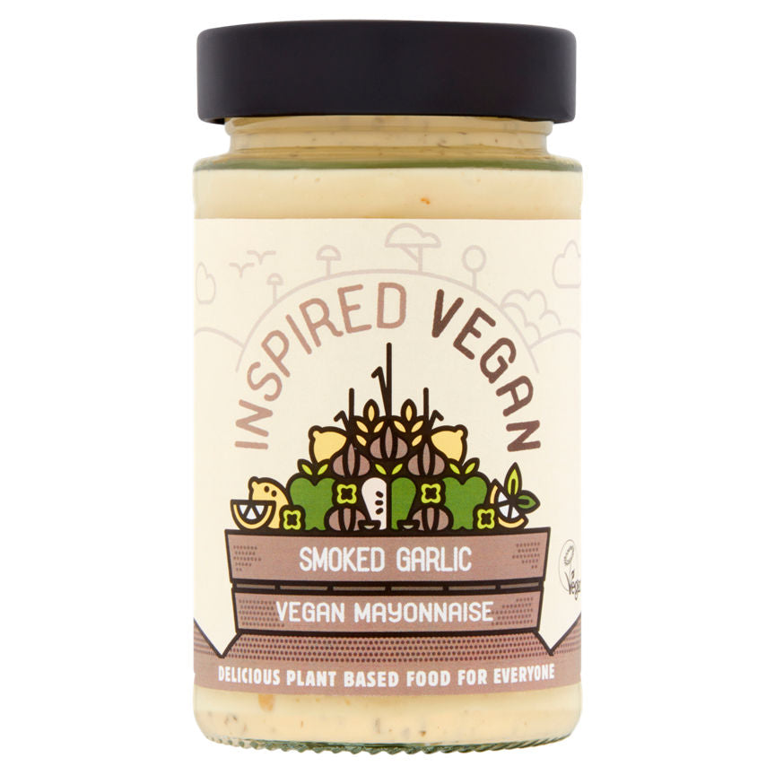 Inspired Vegan Smoked Garlic Mayonnaise GOODS ASDA   