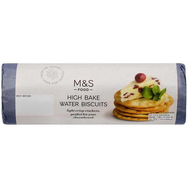 M&S High Bake Water Biscuits - McGrocer