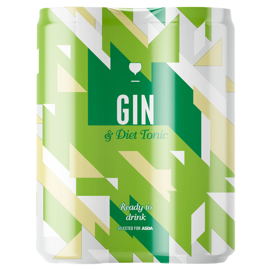 ASDA Gin & Diet Tonic