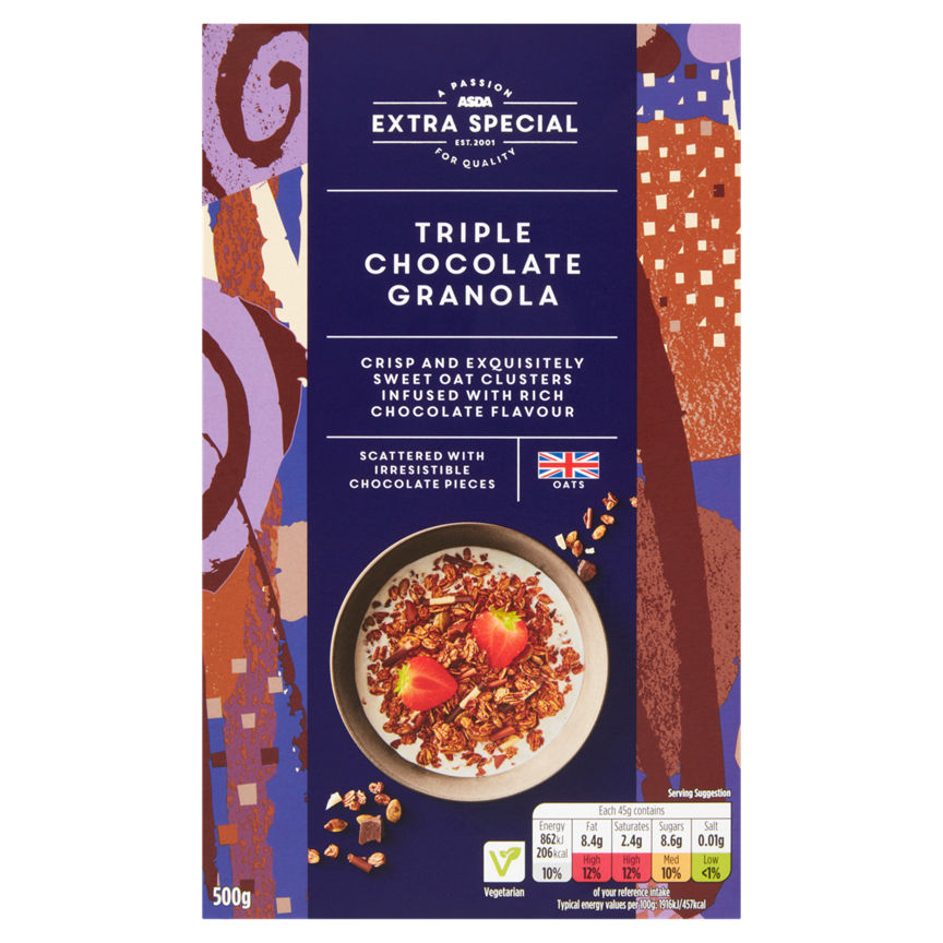 ASDA Extra Special Triple Chocolate Granola GOODS ASDA   