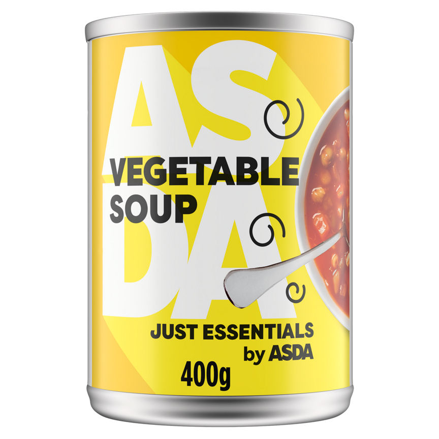 JUST ESSENTIALS by ASDA Vegetable Soup Canned & Packaged Food ASDA   