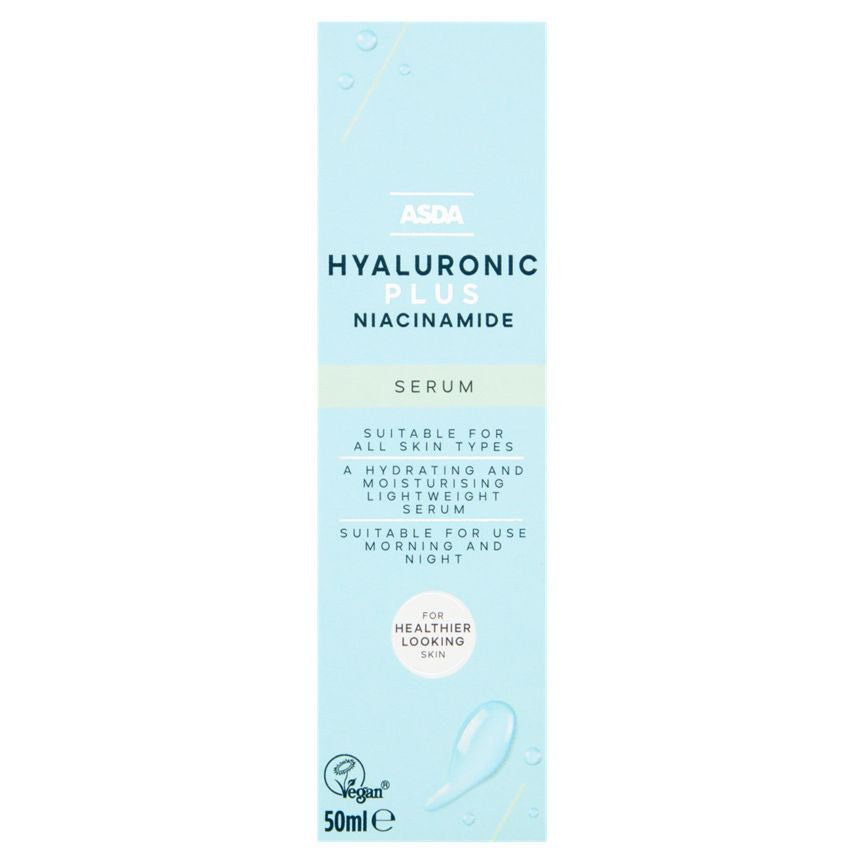 ASDA Hyaluronic Plus Niacinamide Serum Body Care ASDA   