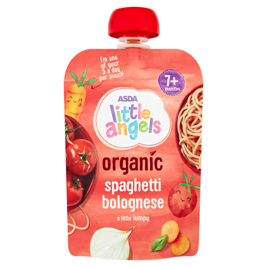 ASDA Little Angels Organic Spaghetti Bolognese 7+ Months