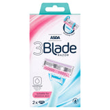 ASDA 3 Blade Razor Women's Toiletries ASDA   