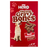 ASDA Hero Glorious Gravy Bones Beef Flavour Dog Food & Accessories ASDA   