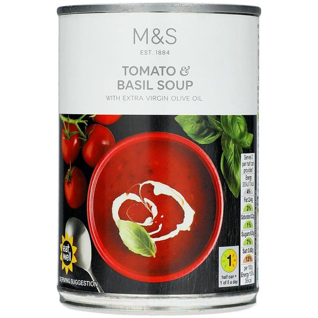 M&S Tomato & Basil Soup Food Cupboard M&S Default Title  