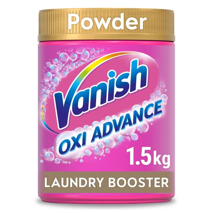 Vanish Gold Oxi Action Fabric Stain Remover Powder - Colours & Whites, 25 washes General Household ASDA   