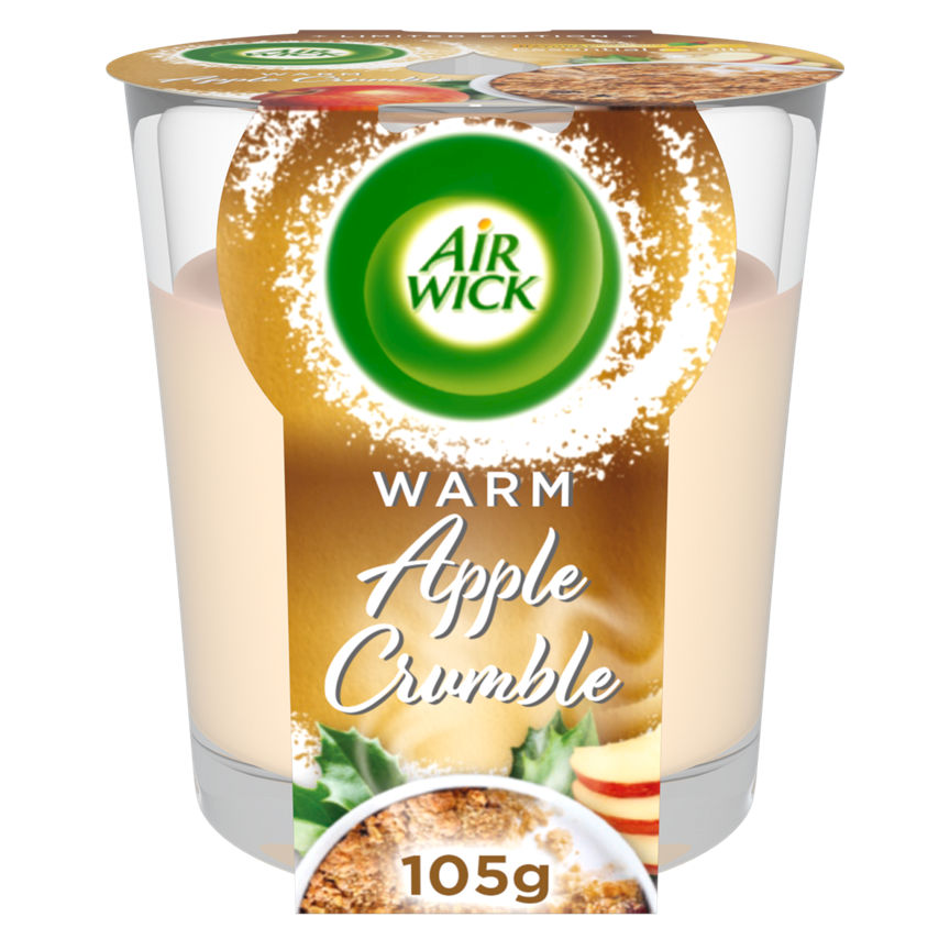 Air Wick Warm Apple Crumble Candle