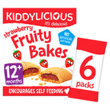 Kiddylicious Strawberry Fruity Bakes 12+ Months GOODS ASDA   