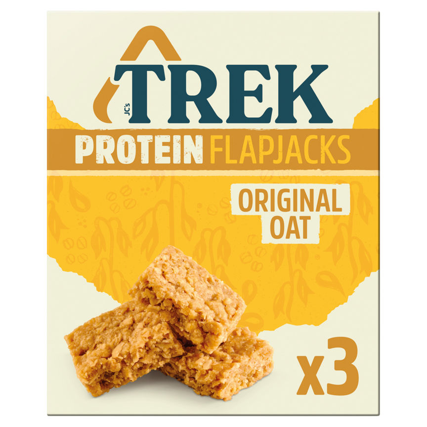 Trek Original Oat Protein Flapjack