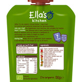 Ella's Kitchen Organic Veggie Bean Feast Baby Pouch 7+ Months Baby Food ASDA   