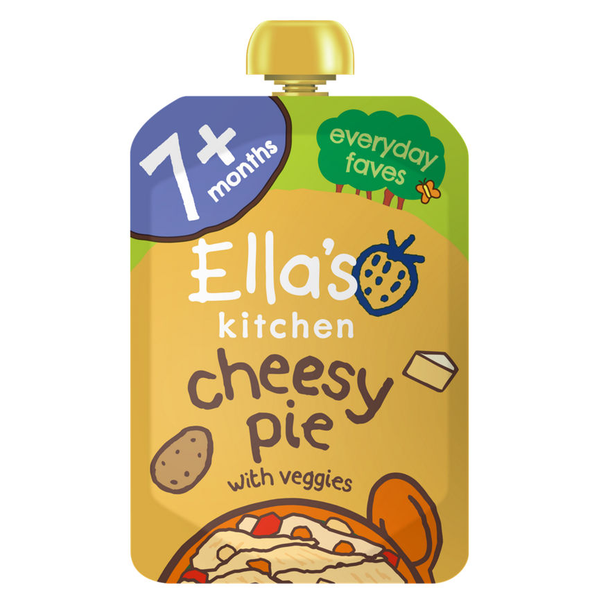 Ella's Kitchen Organic Cheesy Pie Baby Pouch 7+ Months GOODS ASDA   