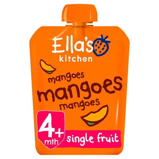 Ella's Kitchen Organic Mangoes First Tastes Baby Pouch 4+ Months - McGrocer