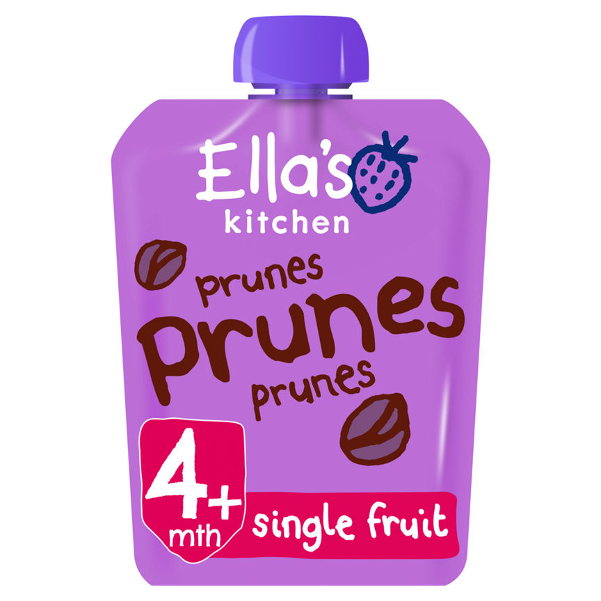 Ella's Kitchen Organic Prunes First Tastes Baby Pouch 4+ Months GOODS ASDA   