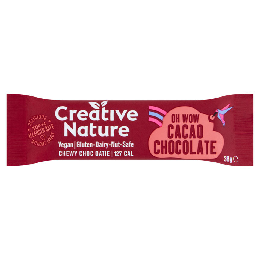 Creative Nature Raw Cacao Raw Super Food Flapjack - McGrocer