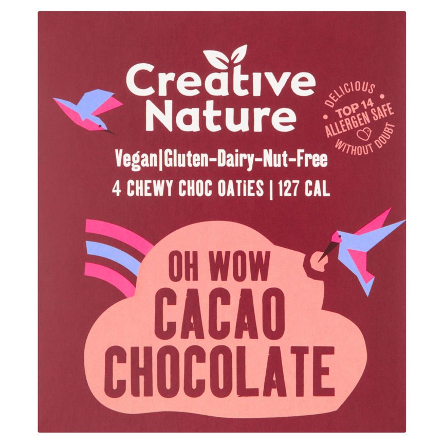 Creative Nature 4 Chewy Choc Cereals ASDA   