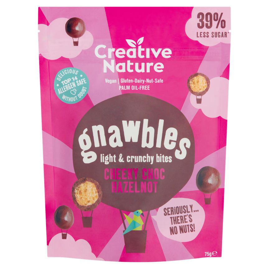 Creative Nature Cheeky Choc Hazelnot Gnawbles Share Bag