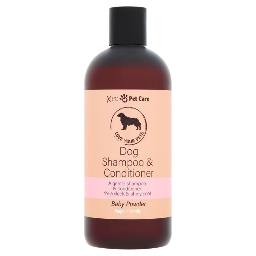 XPC Pet Care Dog Shampoo & Conditioner Baby Powder