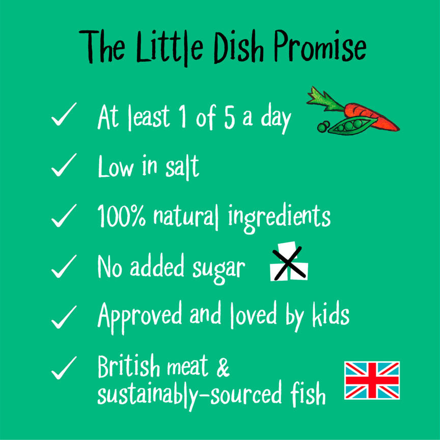 Little Dish British Beef & Pasta Bolognese Kids Meal Baby Food ASDA   