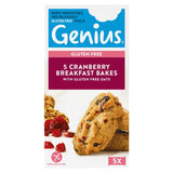 Genius Gluten Free Breakfast Bakes Cranberry & Oat Cereals ASDA   