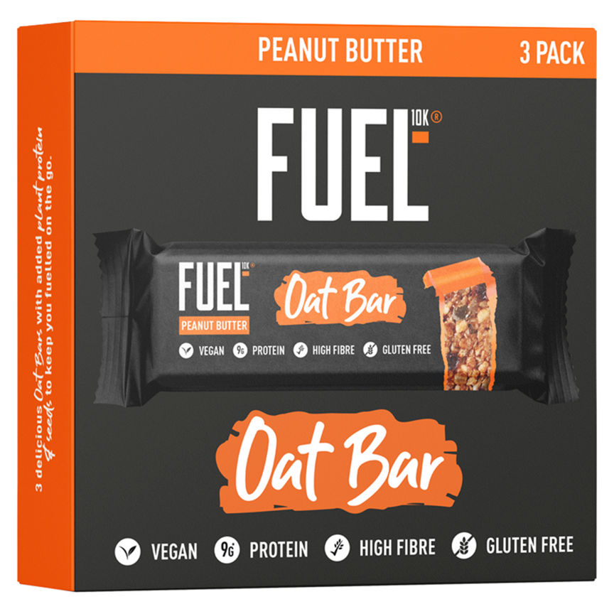 FUEL10K High Protein Peanut Oat Bar sMultipack GOODS ASDA   