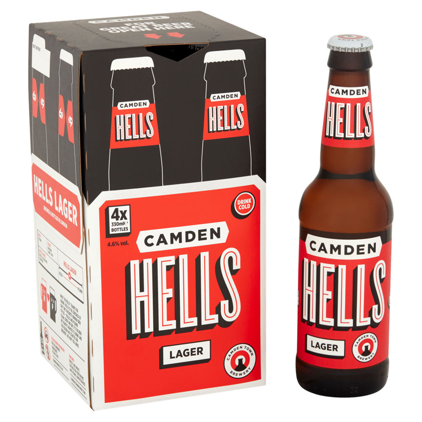 Camden Camden Hells Lager 4x GOODS ASDA   