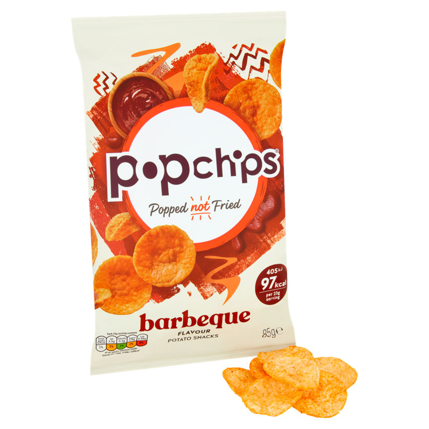 Popchips Barbeque Sharing Crisps Free From ASDA   