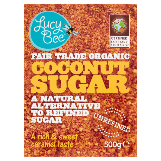 Lucy Bee Fair Trade Organic Coconut Sugar Sugar & Home Baking ASDA   