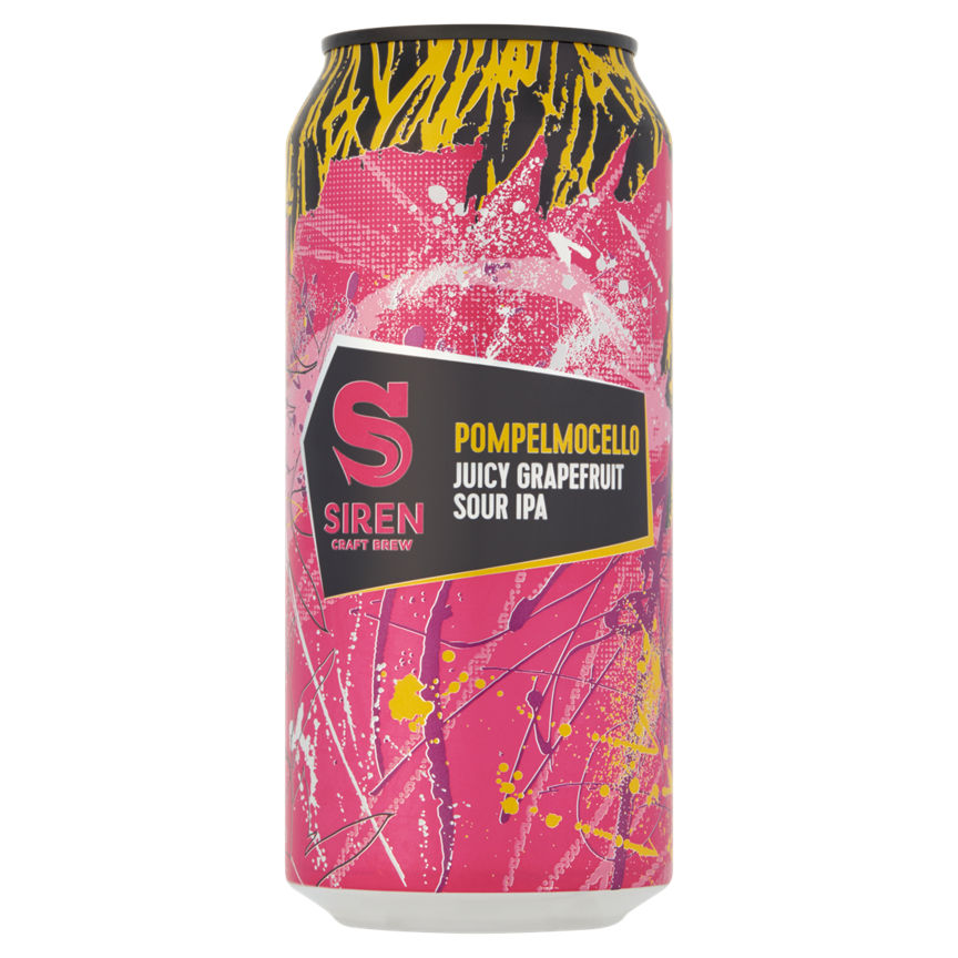 Siren Pompelmocello Juicy Grapefruit Sour IPA Beer & Cider ASDA   