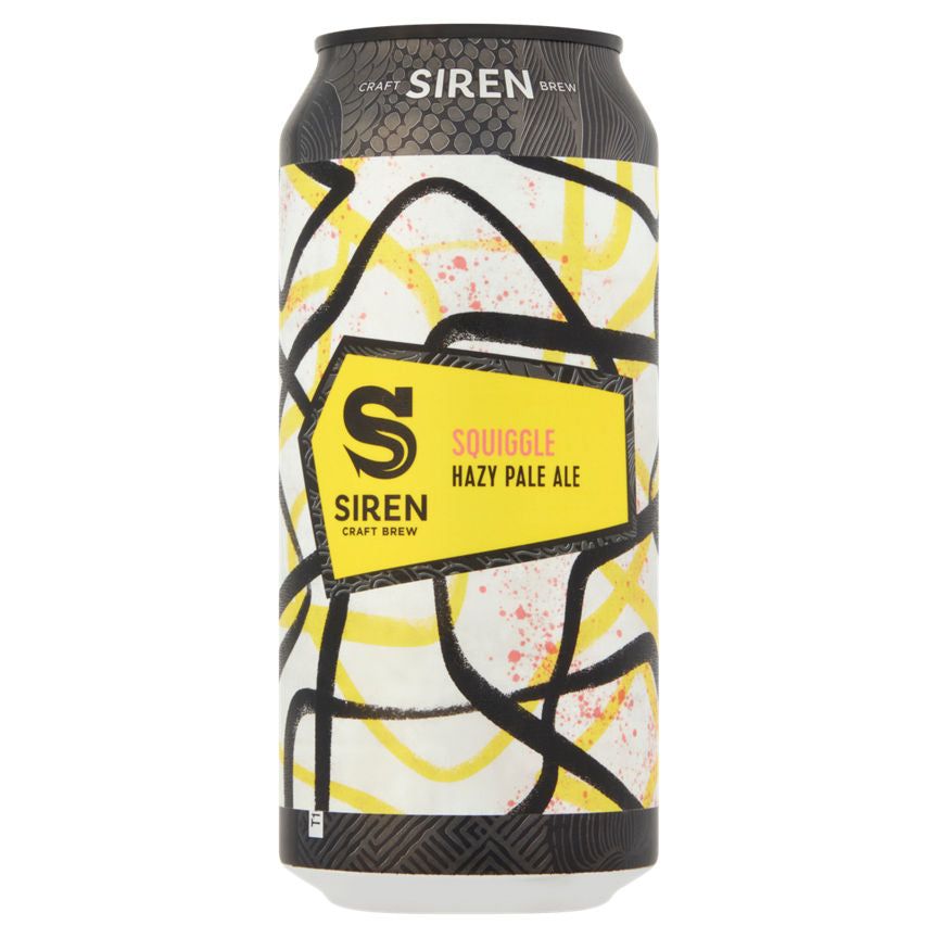 Siren Craft Brew Squiggle Hazy Pale Ale Beer & Cider ASDA   