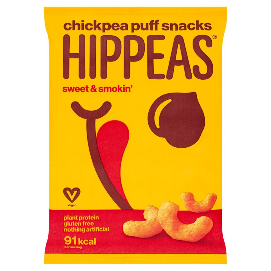 HIPPEAS Chickpea Puff Snacks Sweet & Smokin'