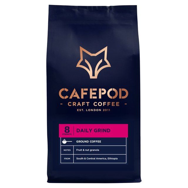 CafePod SW18 Daily Grind Ground Coffee Tea M&S   