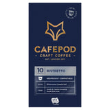 CafePod Ristretto Nespresso Compatible Aluminium Coffee Pods Tea M&S Default Title  