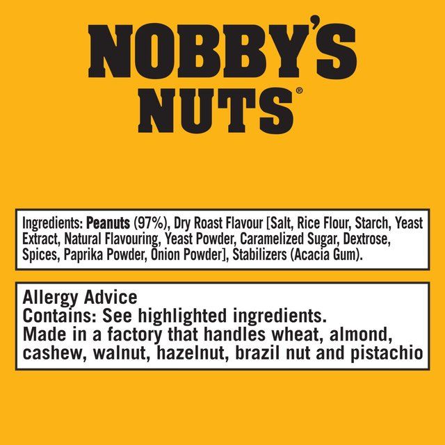 Nobby's Nuts Classic Dry Roasted Peanuts Crisps, Nuts & Snacking Fruit M&S   