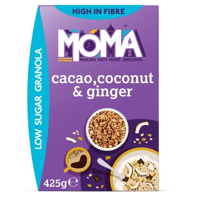 MOMA Cacao, Coconut & Ginger Low Sugar Granola