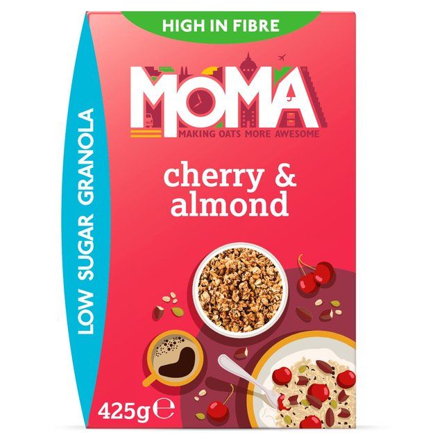 MOMA Cherry & Almond Low Sugar Granola