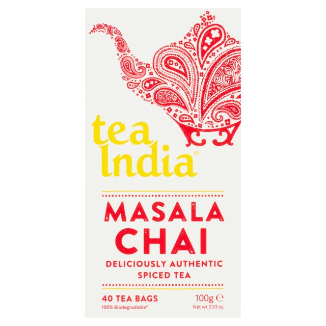 Tea India Masala Chai Food Cupboard M&S Default Title  