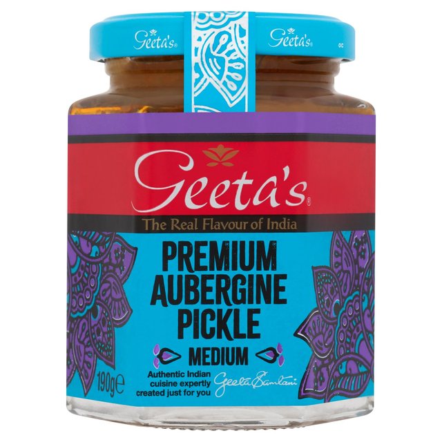 Geeta's Premium Aubergine Pickle GOODS M&S Default Title  