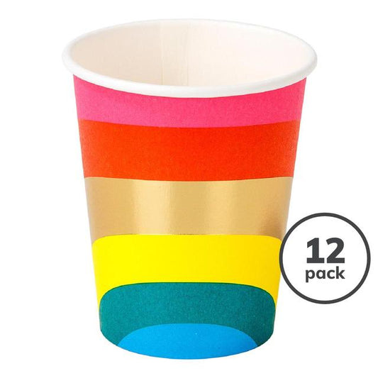Rainbow Cups 250ml - McGrocer