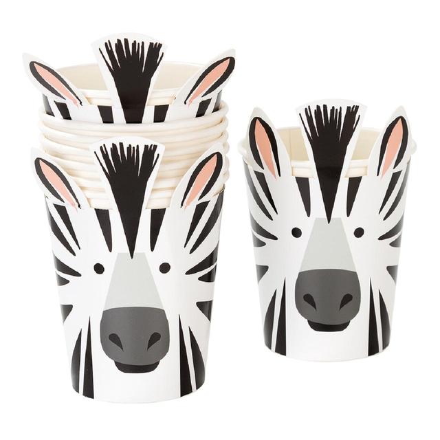 Talking Tables Zebra Paper Cups, 250ml