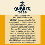 Quaker Porridge To Go Golden Syrup Multipack Breakfast Bars 55g x Crisps, Nuts & Snacking Fruit M&S   