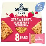 Quaker Porridge To Go Mixed Berries Multipack Breakfast Bars 55g x Crisps, Nuts & Snacking Fruit M&S Default Title  