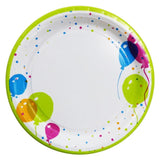 Balloons Compostable Paper Plate 22cm Tableware & Kitchen Accessories M&S   