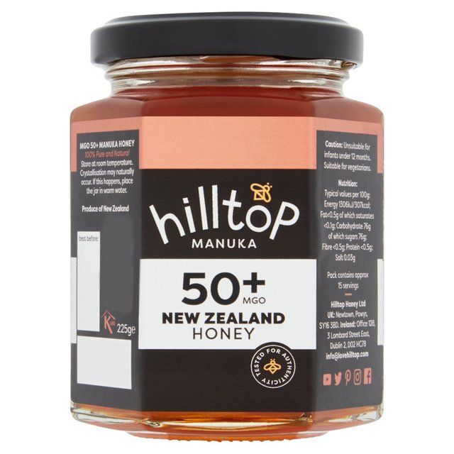 Hilltop Honey Manuka MGO50+ Honey